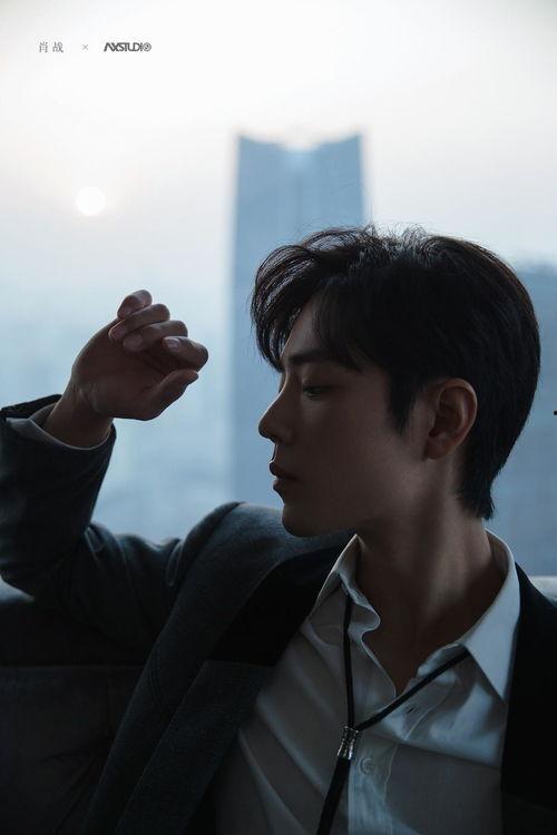 画明星肖战,星光璀璨的青春偶像